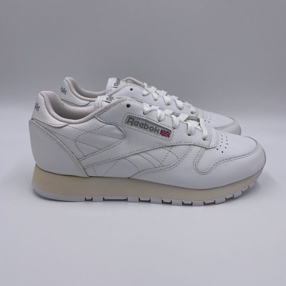 Reebok Shoes - Reebok Classic Leather White Womens Shoes